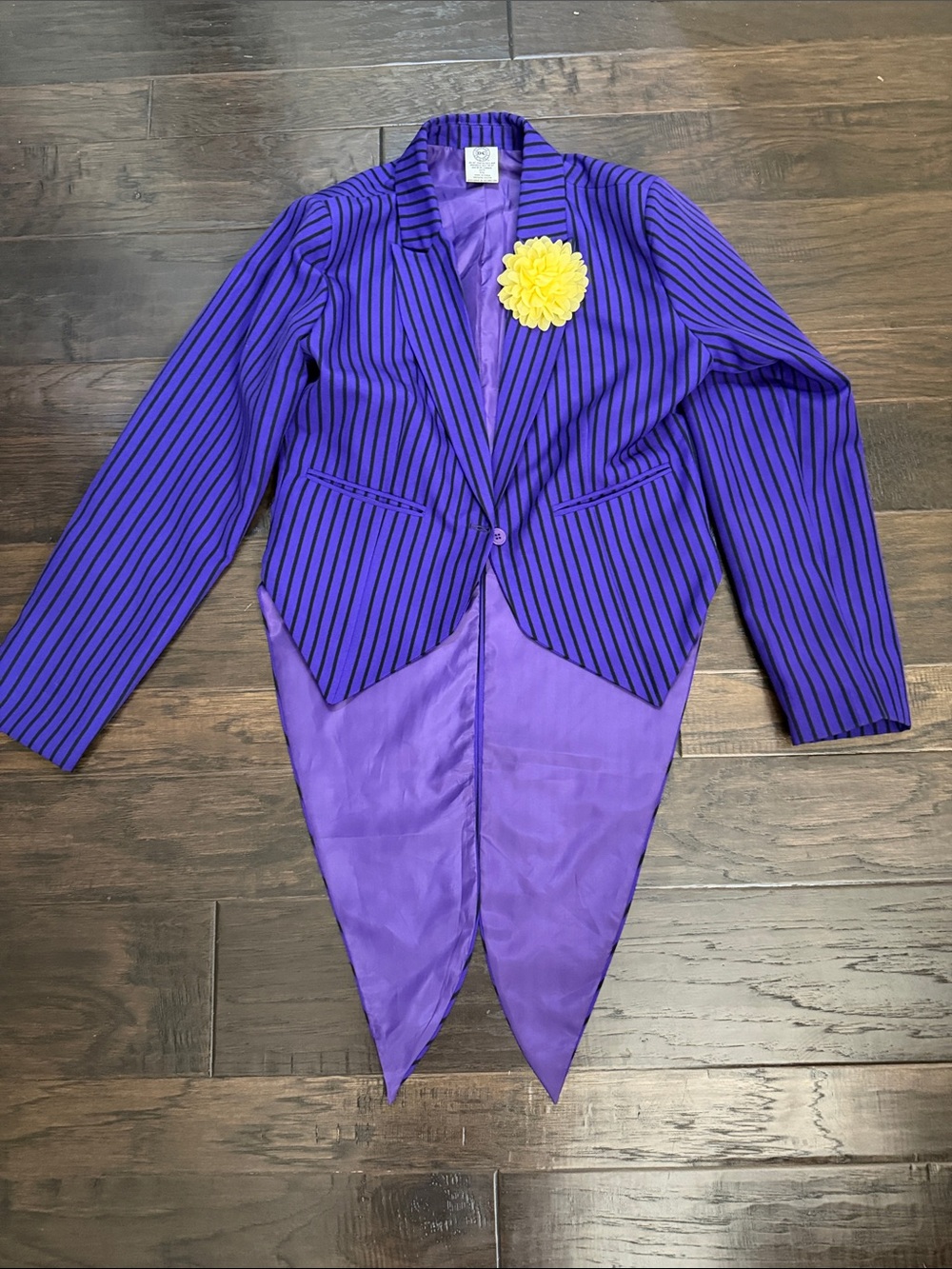 Blazer Purple Halloween Costume The Joker Madhatter